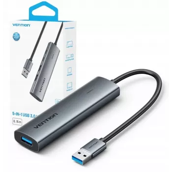 Hub 5v1 USB-AVention 0,15m
