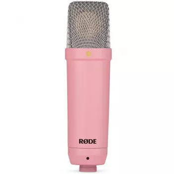 Studyjny mikrofon pojemnościowy RØDE NT1 Signature Pink — kardioidalny, 20–20000 Hz, czułość -32 dB, XLR