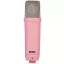 Studyjny mikrofon pojemnościowy RØDE NT1 Signature Pink — kardioidalny, 20–20000 Hz, czułość -32 dB, XLR