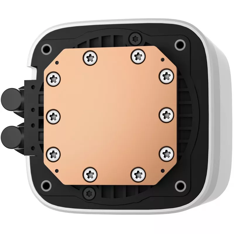 Zestaw chłodzenia cieczą All-in-one DeepCool LE360 WH V2 12 cm Biały — radiator 360 mm, 3x120 mm wentylatory, obsługa LGA 1851