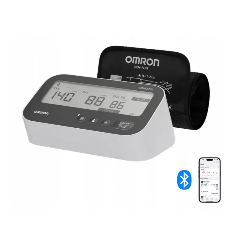 Ciśnieniomierz naramienny OMRON M4 Connect Afib