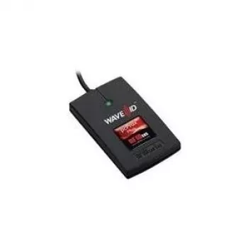 RF IDeas pcProx Plus - Czytnik zbliżeniowy HF - USB - 125 KHz / 13,56 MHz - Czarny (RDR-805W1AKU)