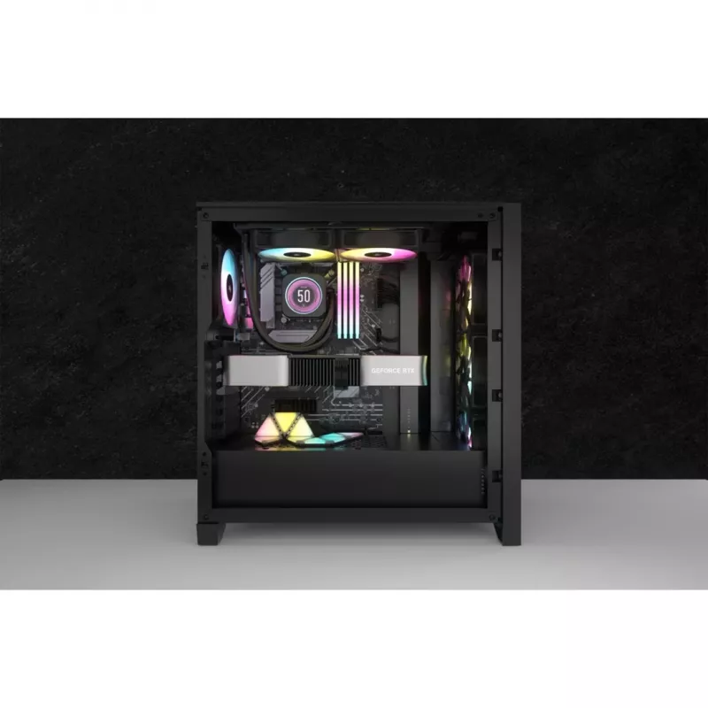 Corsair CW-9060074-WW układ chłodzenia komputera Procesor Chłodzenie cieczą typu All-in-one 12 cm Czarny 1 szt.