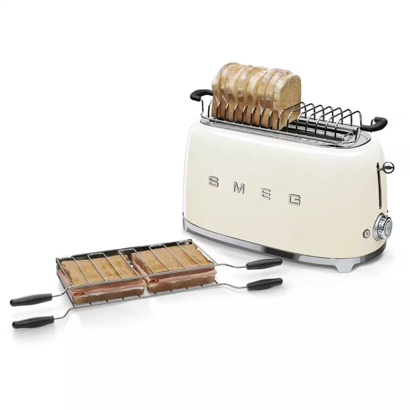 Toster Smeg 50's Style TSF02CREU Cream
