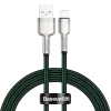 Kabel USB-A do Lightning Baseus 1 m, zielony