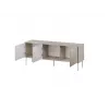 Cama 3D szafka RTV TRESSE 150x40x55 kaszmir matowy
