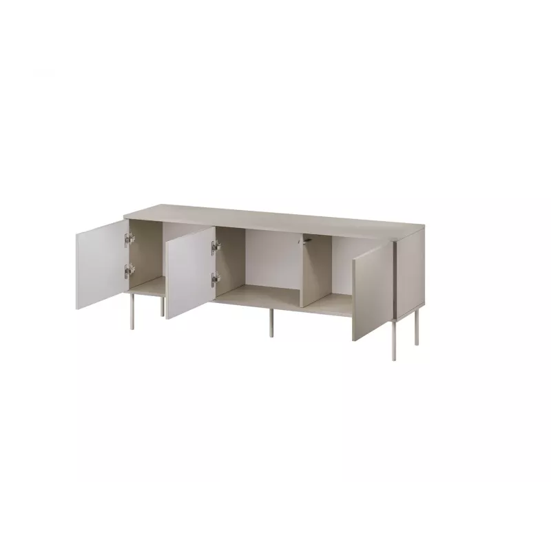 Cama 3D szafka RTV TRESSE 150x40x55 kaszmir matowy