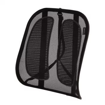 Podparcie lędźwiowe Fellowes do krzesła biurowego - siatkowe podparcie pleców Office Suites z tkaniny siatkowej - Wys.51,28 x Szer.43,97 x Gł.14,13 cm