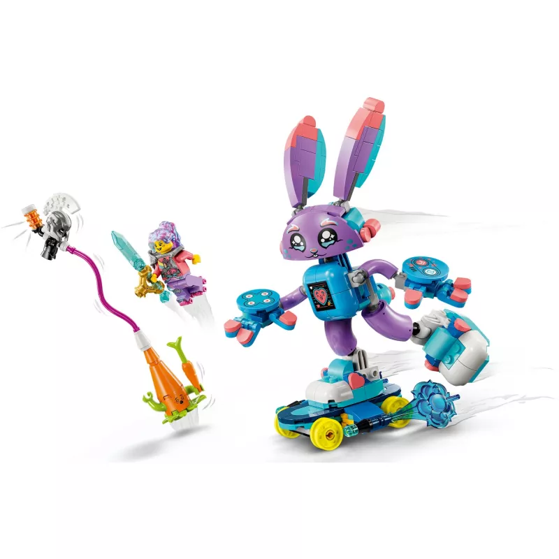 Zestaw LEGO 71490 Dreamzz Izzie i Bunchurro – Króliczek Gracz