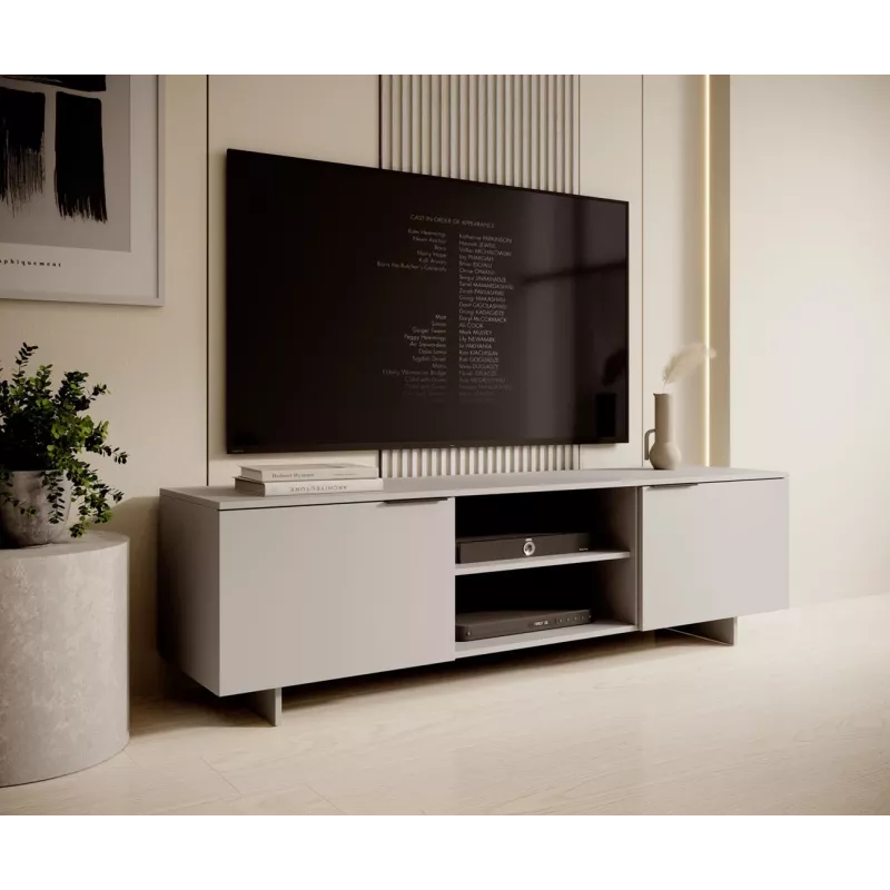 Cama 2D1P szafka RTV ALMA 180x41.5xH55 kaszmir