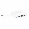 DICOTA USB-C Przenośna Stacja Dokująca 4-w-1 z HDMI - stacja dokująca - USB-C - HDMI (D31730)