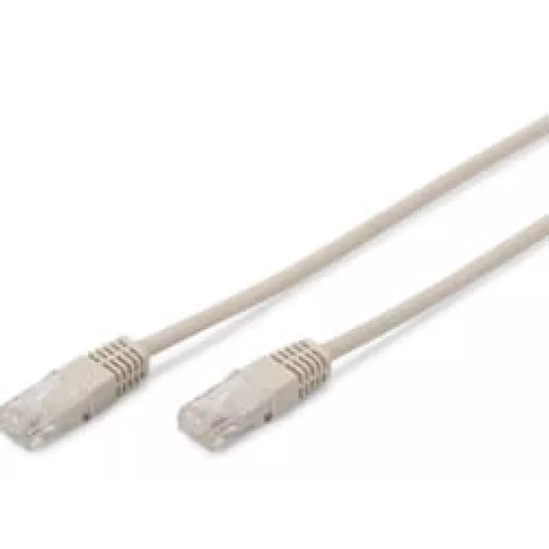Kabel sieciowy Digitus CAT 5e U/UTP kabel krosowy RJ-45 Cat5e 1,5 m szary