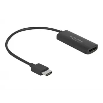 Adapter HDMI-A męski na DisplayPort żeński 4K 60 Hz DeLOCK 63206
