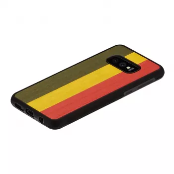 Etui na smartfona man and wood Samsung Galaxy S10e, reggae Czarny ochronne