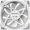 Montech AX120 120 mm PWM ARGB wentylatory do obudowy, 3 szt., biały