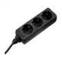 Hama 0003039 listwa przeciwprzepięciowa Czarny 3 gniazda AC 230 V 1.4 m