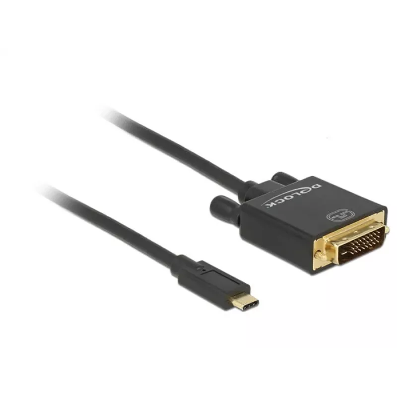 Adapter USB-C na DVI DeLOCK 1m 85320