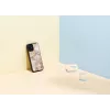 Etui ochronne iKins do Apple iPhone 12 mini — różowy wzór marmuru, cienkie dopasowanie