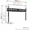 Vogels | Uchwyt ścienny | MA4000-A1 | Stały | 40-80 | Maksymalne obciążenie 80 kg | Czarny