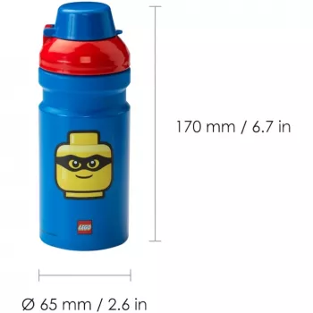 Zestaw lunchowy LEGO 40580001 Bright niebieski — dziecięcy lunchbox i bidon