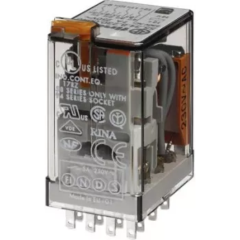 FINDER S.p.A. Miniaturowy przekaźnik wtykowy 55.34.8.048.0040 (553480480040)