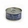 Mokra karma dla kota FISH4DOGS Makrela z krewetkami 70 g — dla dorosłych, smak rybny, puszka, bezglutenowa