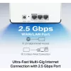 Router MERCUSYS Halo H85X Dual-band Wi‑Fi 6 (802.11ax), 2.4/5 GHz, do 2402 Mbps, 3 porty LAN, biały (zestaw 3 szt.)