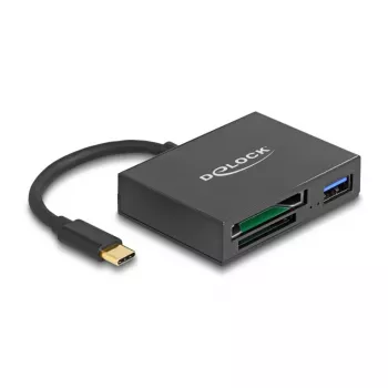 DeLOCK czytnik kart USB-C do kart pamięci XQD i SD USB 5 Gb/s