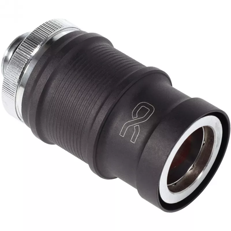 Szybkozłączka Alphacool ES BLH1A Push-in Female AG Chrome Czarny Matte