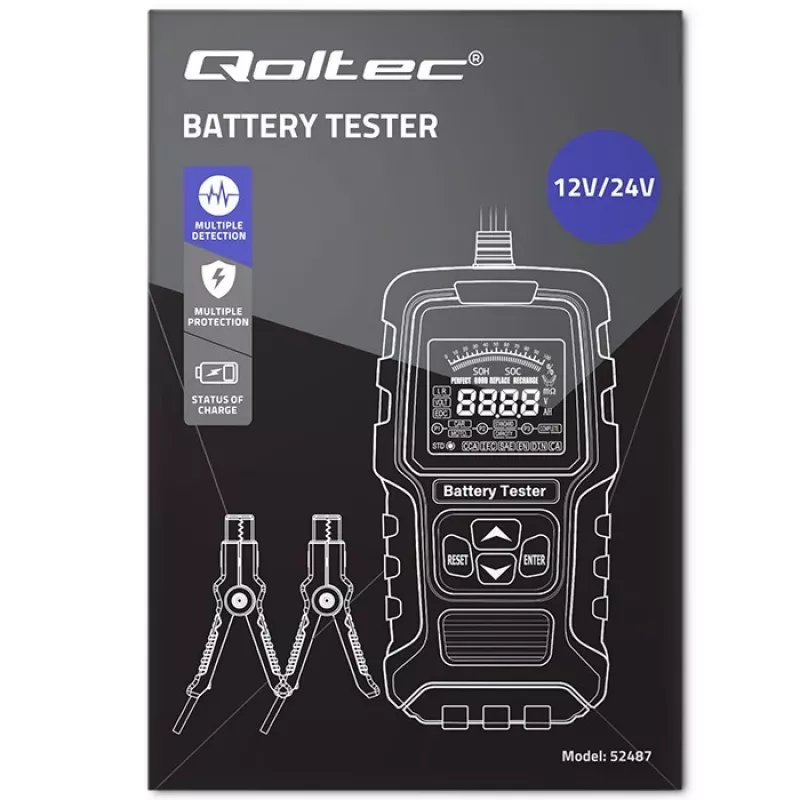 Qoltec 52487 Display Czarny