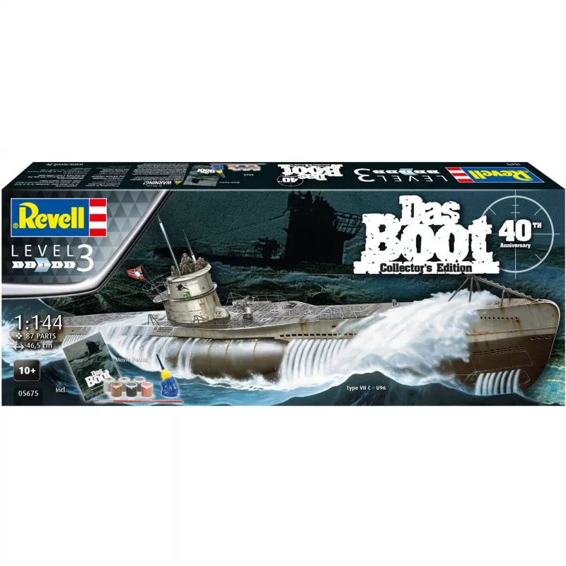 Model do sklejania Revell DAS BOOT 40th Y. Gift Set