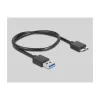 Obudowa HDD/SSD DeLOCK 42011 czarna 2,5 cala SATA III 5 Gbit/s