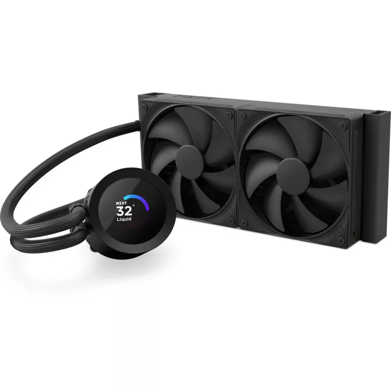 NZXT Kraken Plus 240 Procesor Chłodzenie cieczą All-in-one 12 cm Czarny