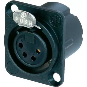 Neutrik NC4FD-LX-B Akcesorium łączności Czarny