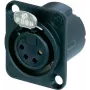 Neutrik NC4FD-LX-B Akcesorium łączności Czarny
