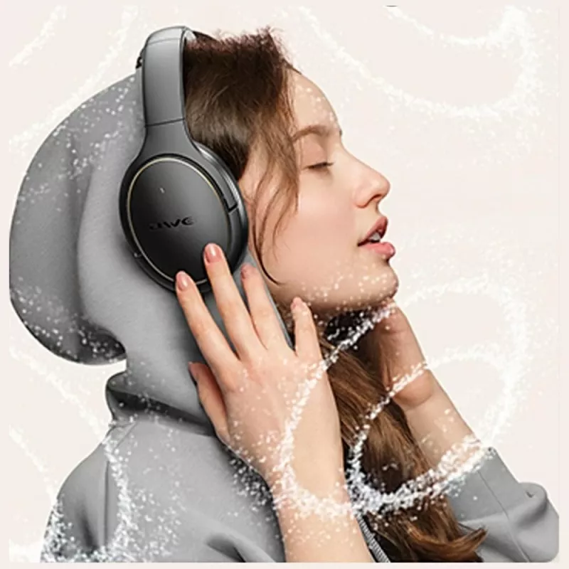 Słuchawki Awei Bluetooth AT20 ANC ENC 6.0 — bezprzewodowe nauszne z ANC i ENC, Bluetooth 6.0