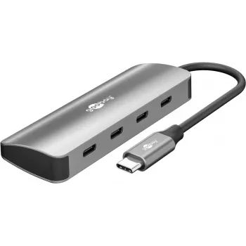 Goobay Slim 4-Port USB-Hub USB-C na 10 Gbit/s - -Plug> 4x (76565)