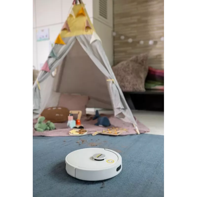 KARCHER RVC 3 Comfort biały robot sprzątający z podstawą ładującą