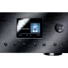Odbiornik stereo Magnat MC 400 — 2.0 kanałów, 40 W na kanał, odtwarzacz CD, Wi‑Fi, Bluetooth, DAB/FM, Ethernet (czarny)