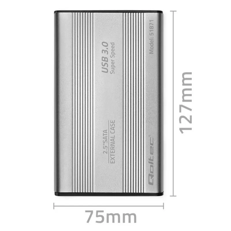 Obudowa na dysk twardy HDD SSD 2,5 cala SATA3, USB3.0
