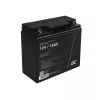 Akumulator kwasowo-ołowiowy szczelny zielony Cell AGM09 12 V 18000 mAh, czarny, 167×77×181 mm, 4,8 kg