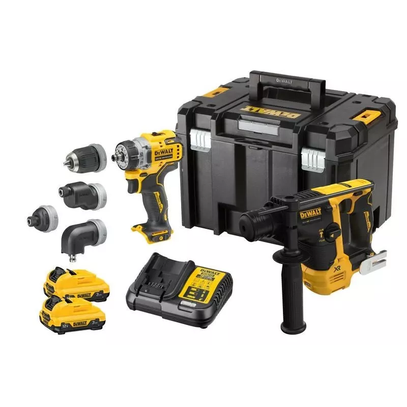 DeWALT DCK2101L2T-QW wkrętarka udarowa / zakrętarka Czarny, Żółty
