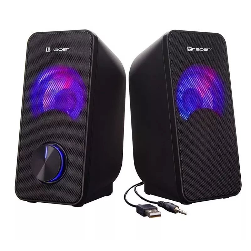 Głośnik 2.0 Loop RGB USB