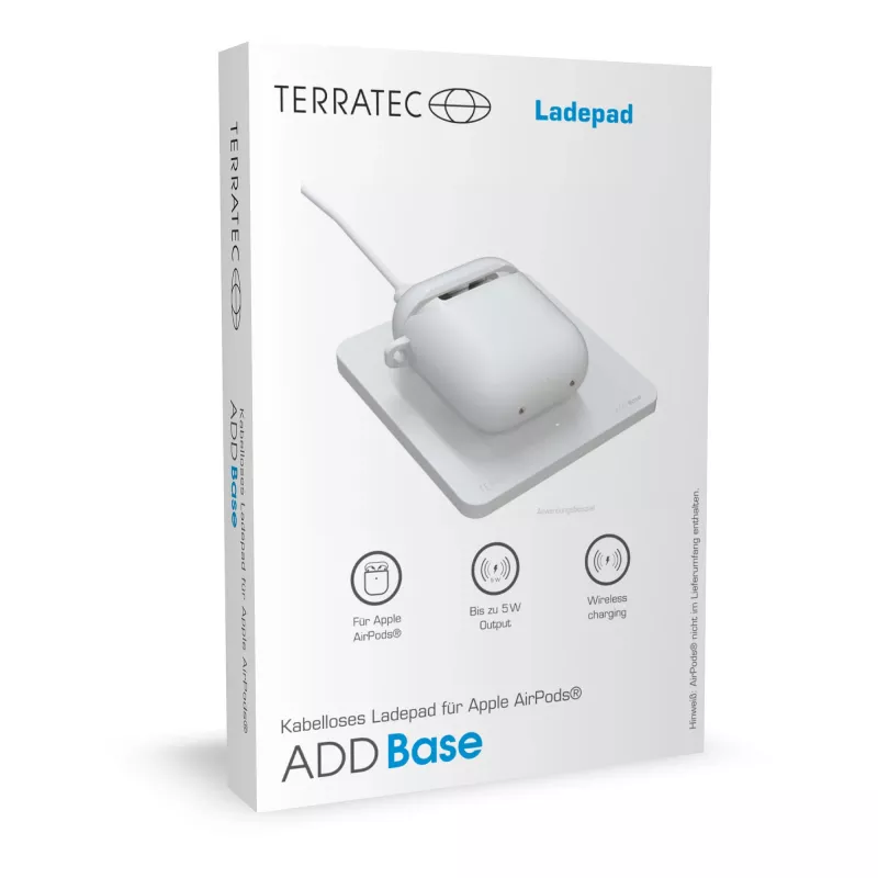 Headset Terratec ADD Base Biały USB Bezprzewodowe Ładowanie Do Wewnątrz