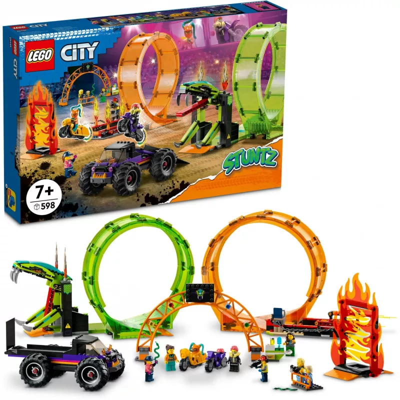 LEGO City 60339 LEGO® CITY Stuntshow-Doppellooping (60339)