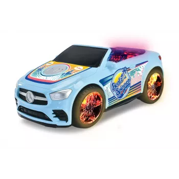 Samochód Dickie Toys Mercedes-Benz E-Class Beat Spinner Niebieski 3 Baterie AA