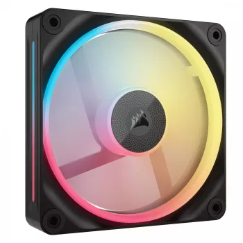 Wentylator Corsair iCUE LINK LX120-R RGB 12 cm Czarny 2400 RPM 3,8 mmH2O