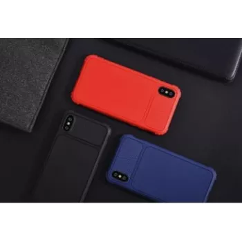 Ochronne etui wstrząsoodporne Devia Shark1 do iPhone XS Max 6,5 inch, niebieskie