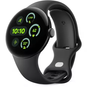 Google - Pasek do smartwatcha - Rozmiar L - Obsidian - do Pixel Watch 3 (GA06118-WW)