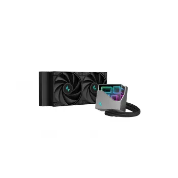 Chłodzenie cieczą typu all-in-one DeepCool LT520 12 cm Czarny 3,27 mmH2O